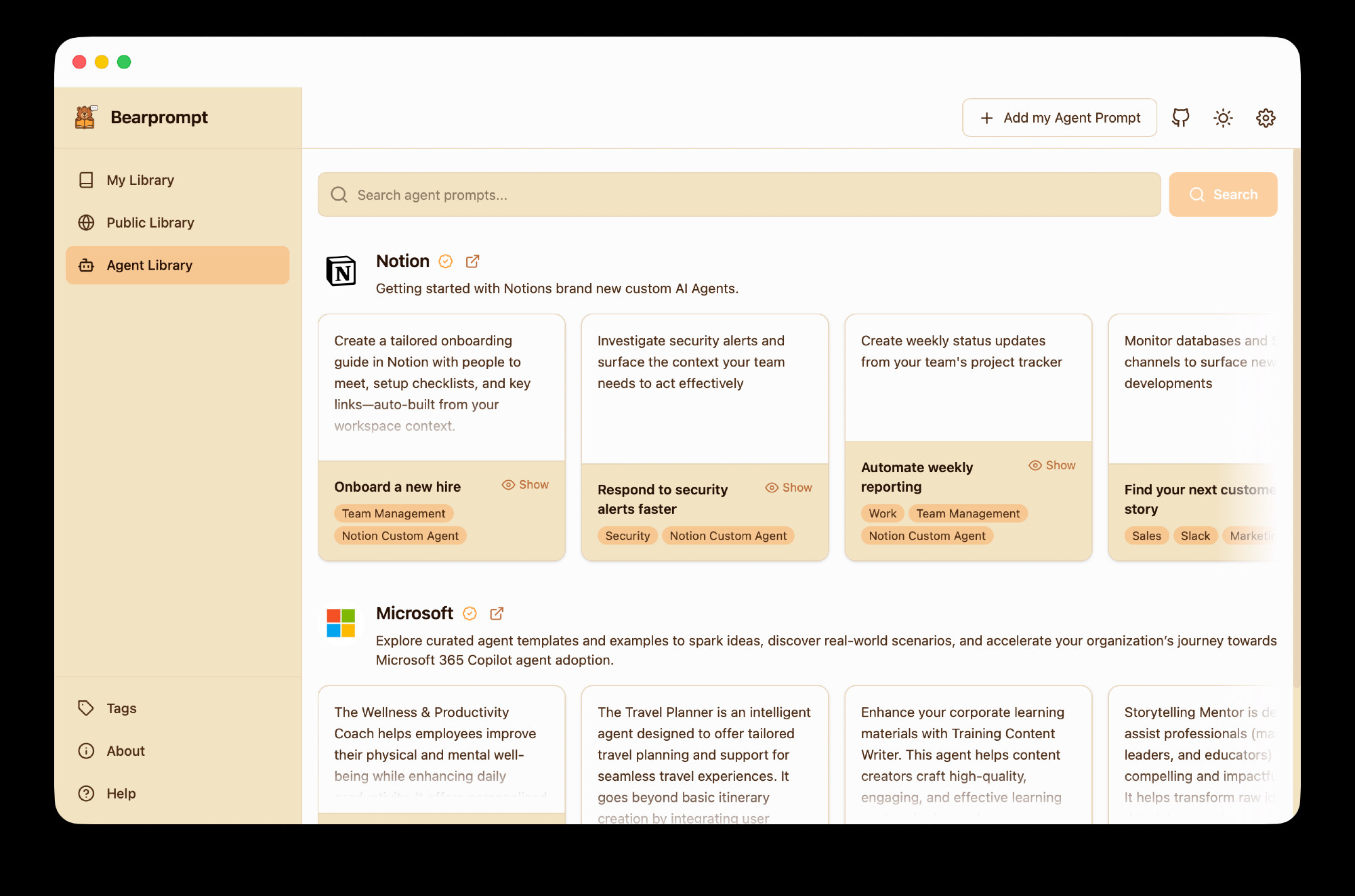 Screenshot 3 of Bearprompt