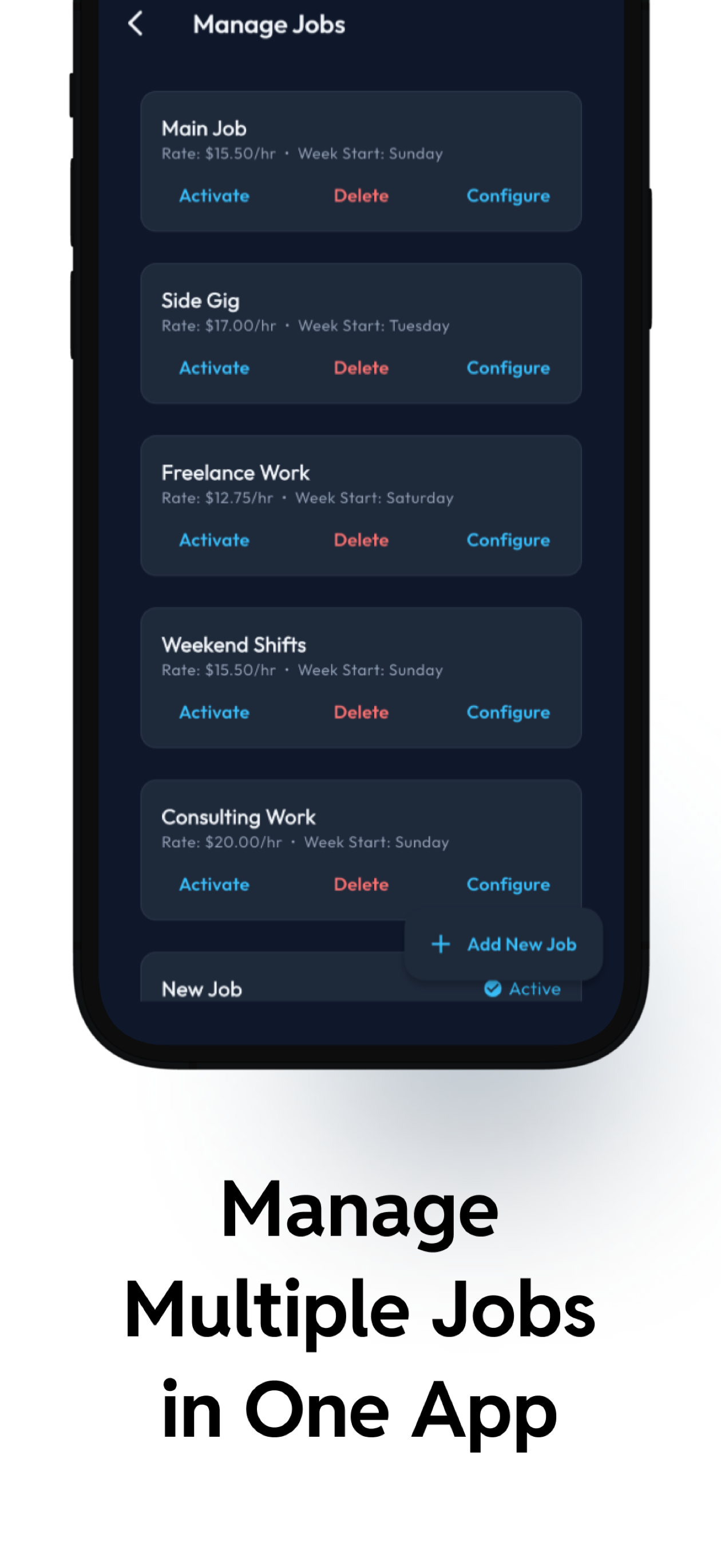 Screenshot 5 of Hours Tracker: Time Clock In