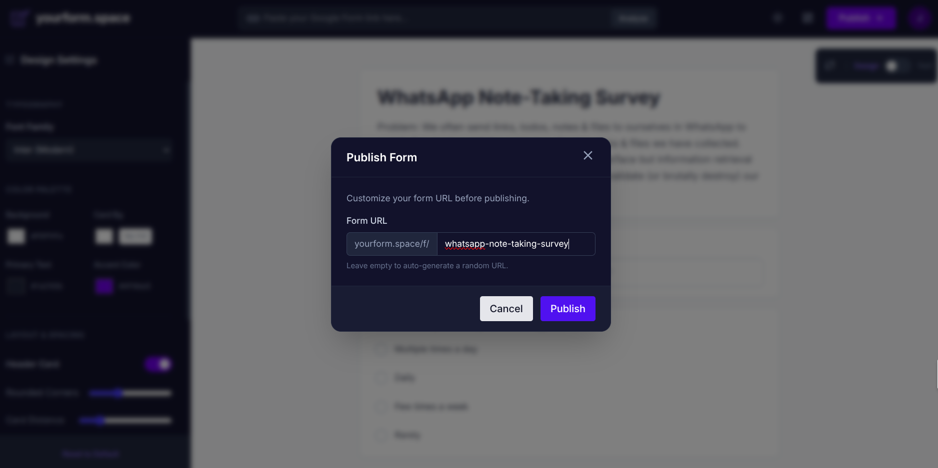 Screenshot 6 of YourForm.Space