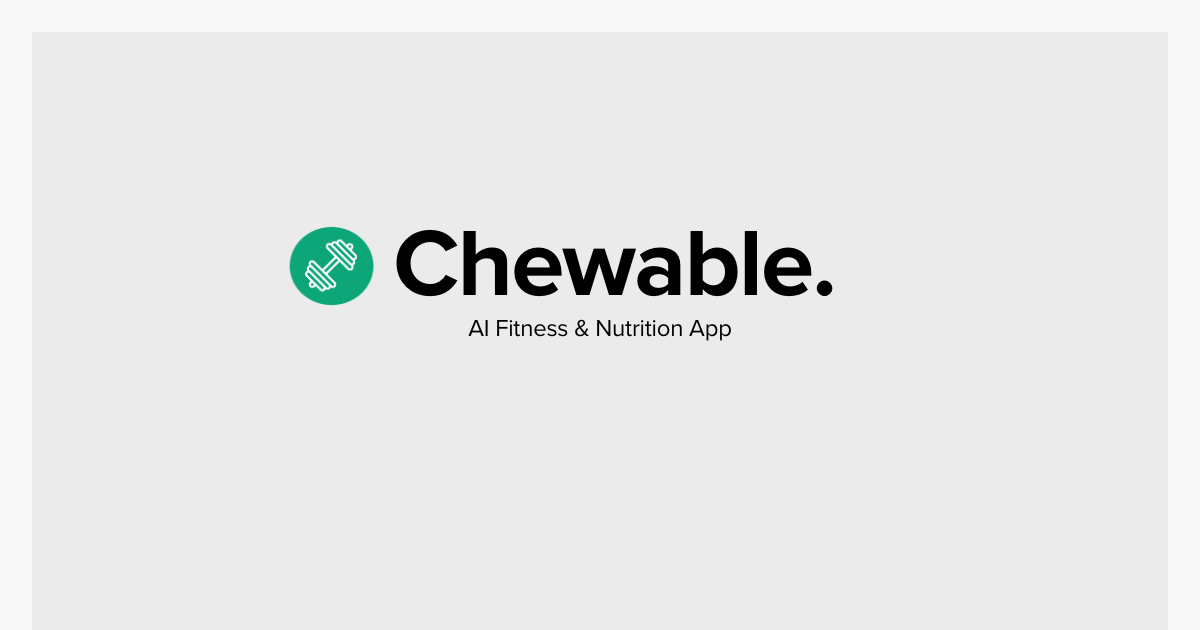 Screenshot 1 of Chewable – AI Nutrition & Fitness
