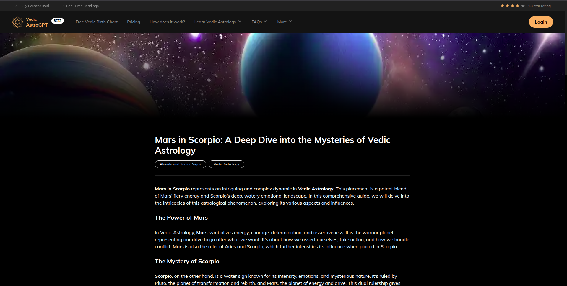 Screenshot 4 of Vedic AstroGPT