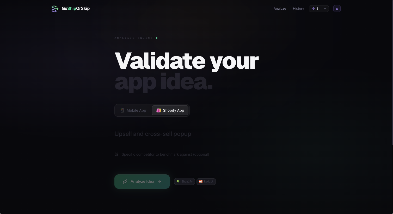 Screenshot 1 of GoShipOrSkip