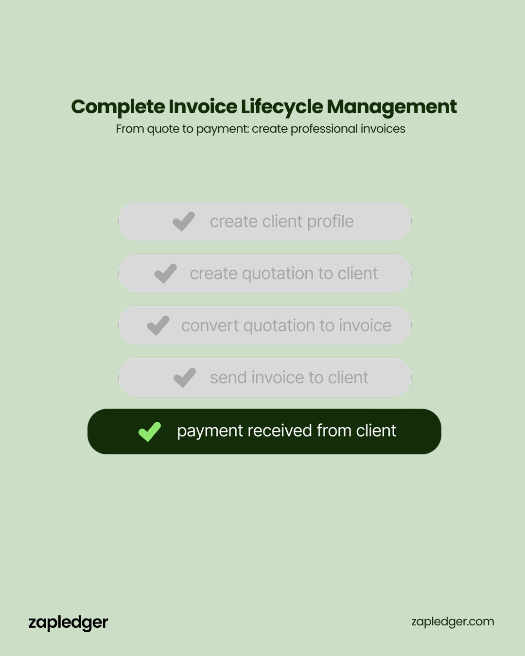 Screenshot 4 of zapledger