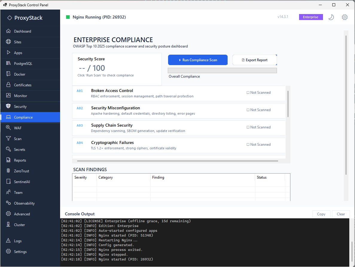 Screenshot 5 of ProxyStack + SentinelAI