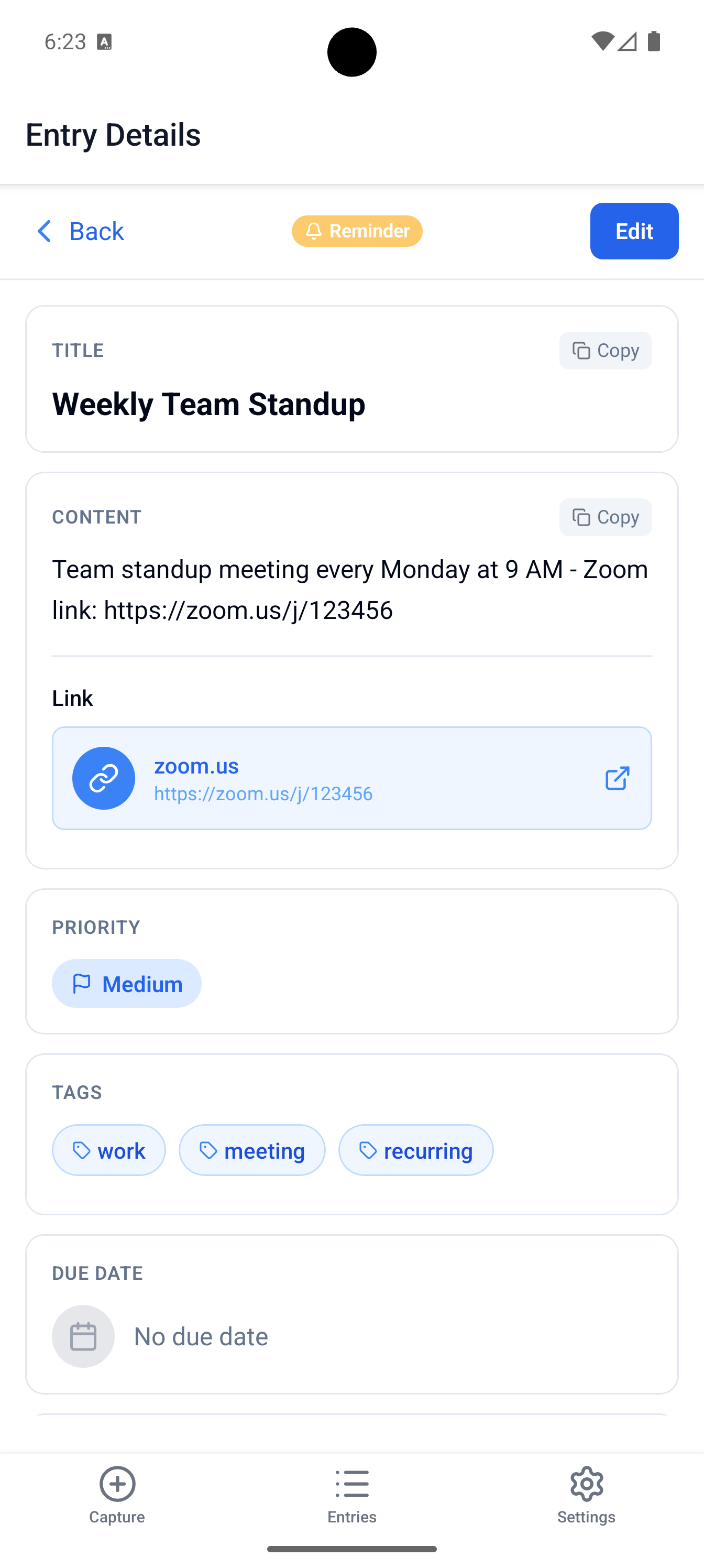 Screenshot 1 of Jotter