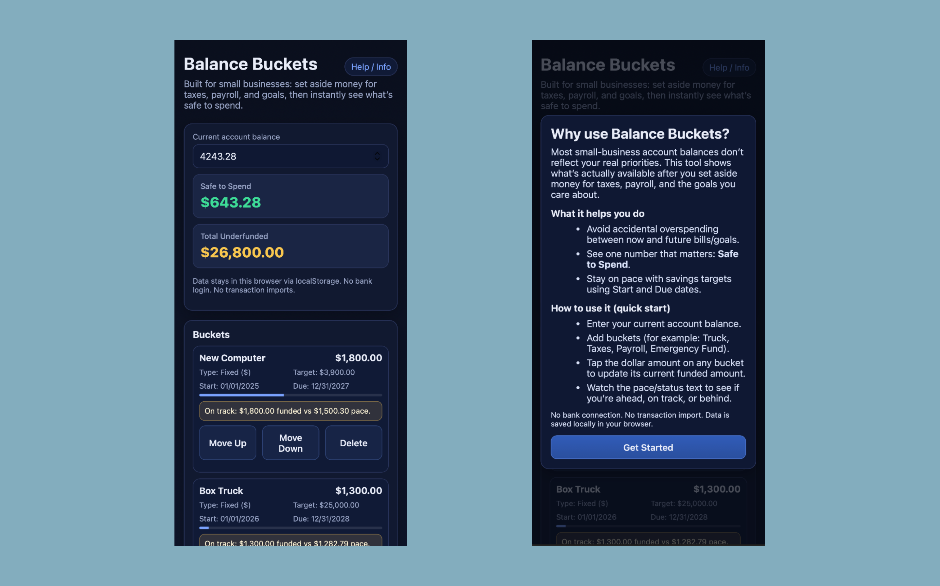 Screenshot 4 of Balance Buckets