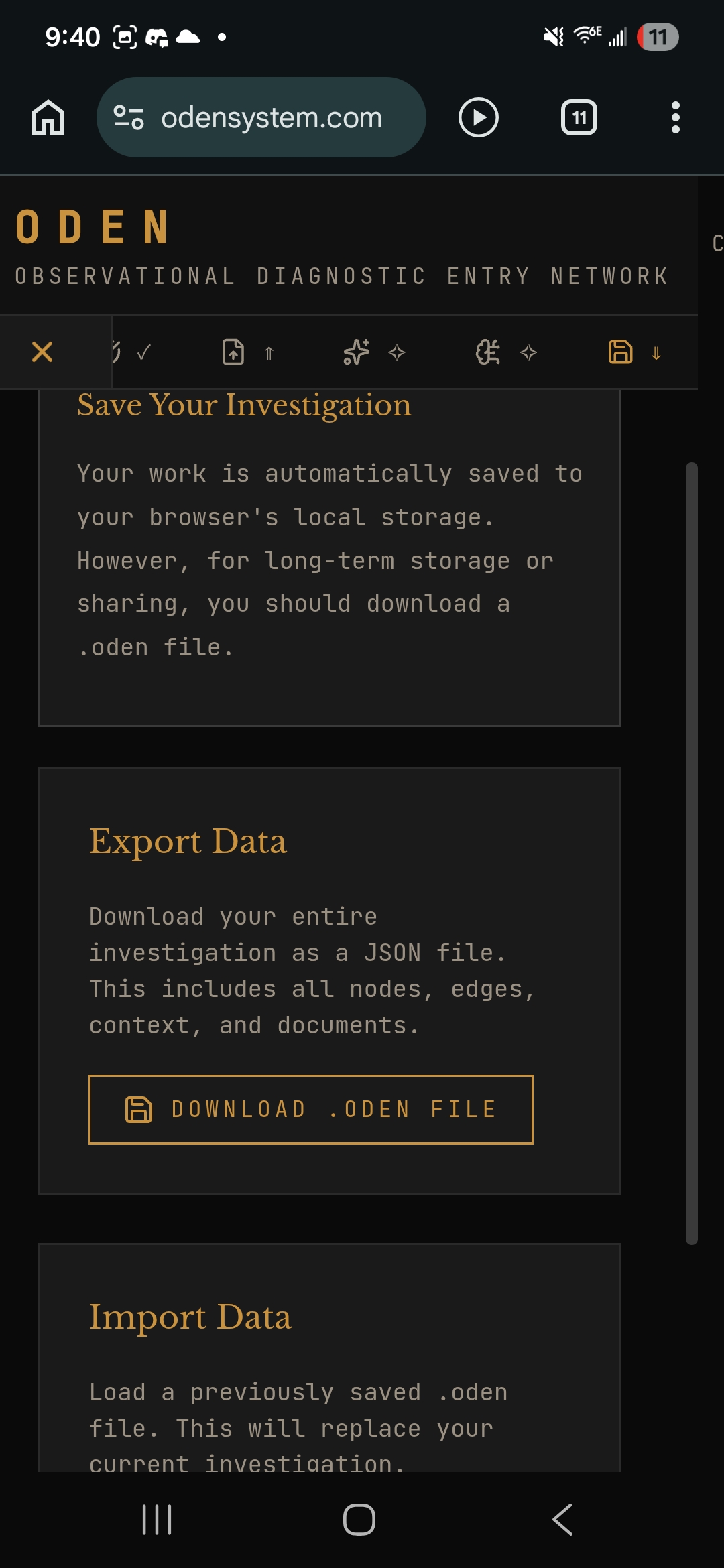 Screenshot 8 of ODEN