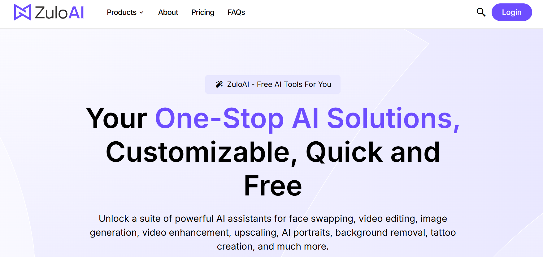 Screenshot 1 of ZuloAI