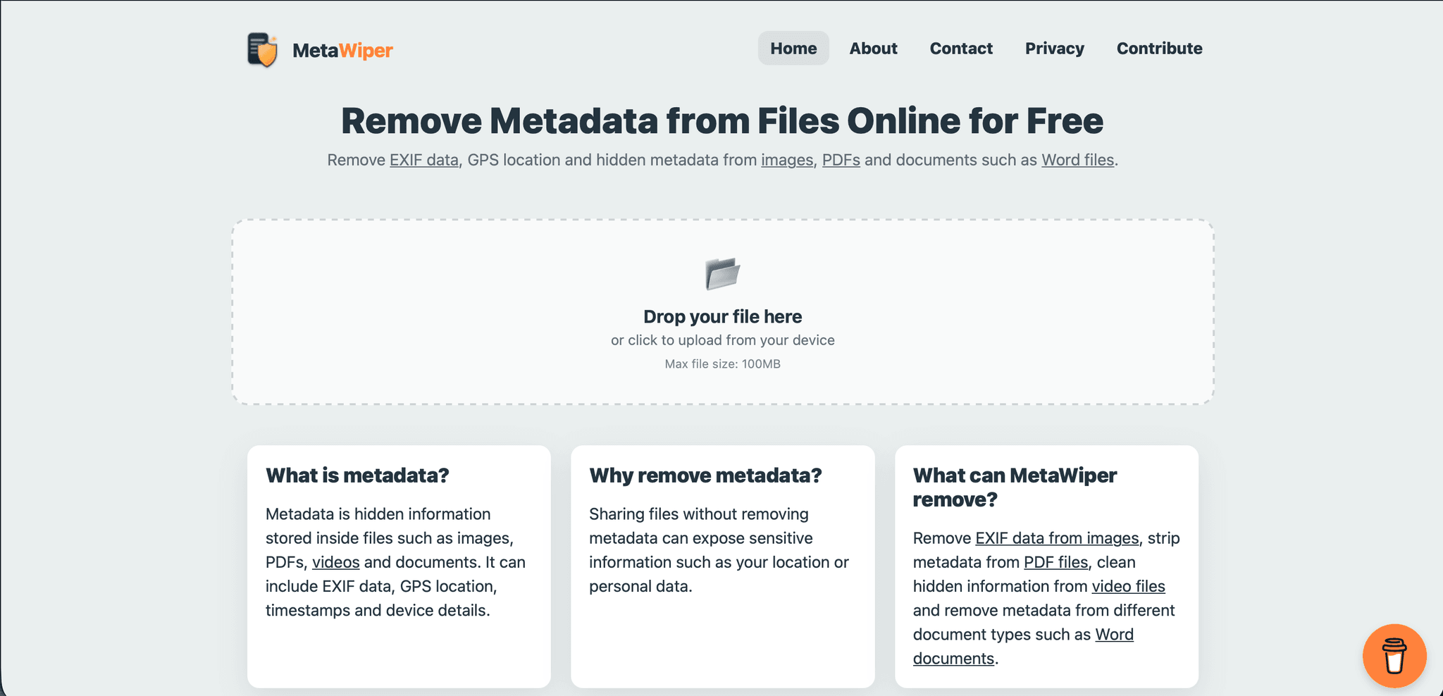 Screenshot 2 of MetaWiper