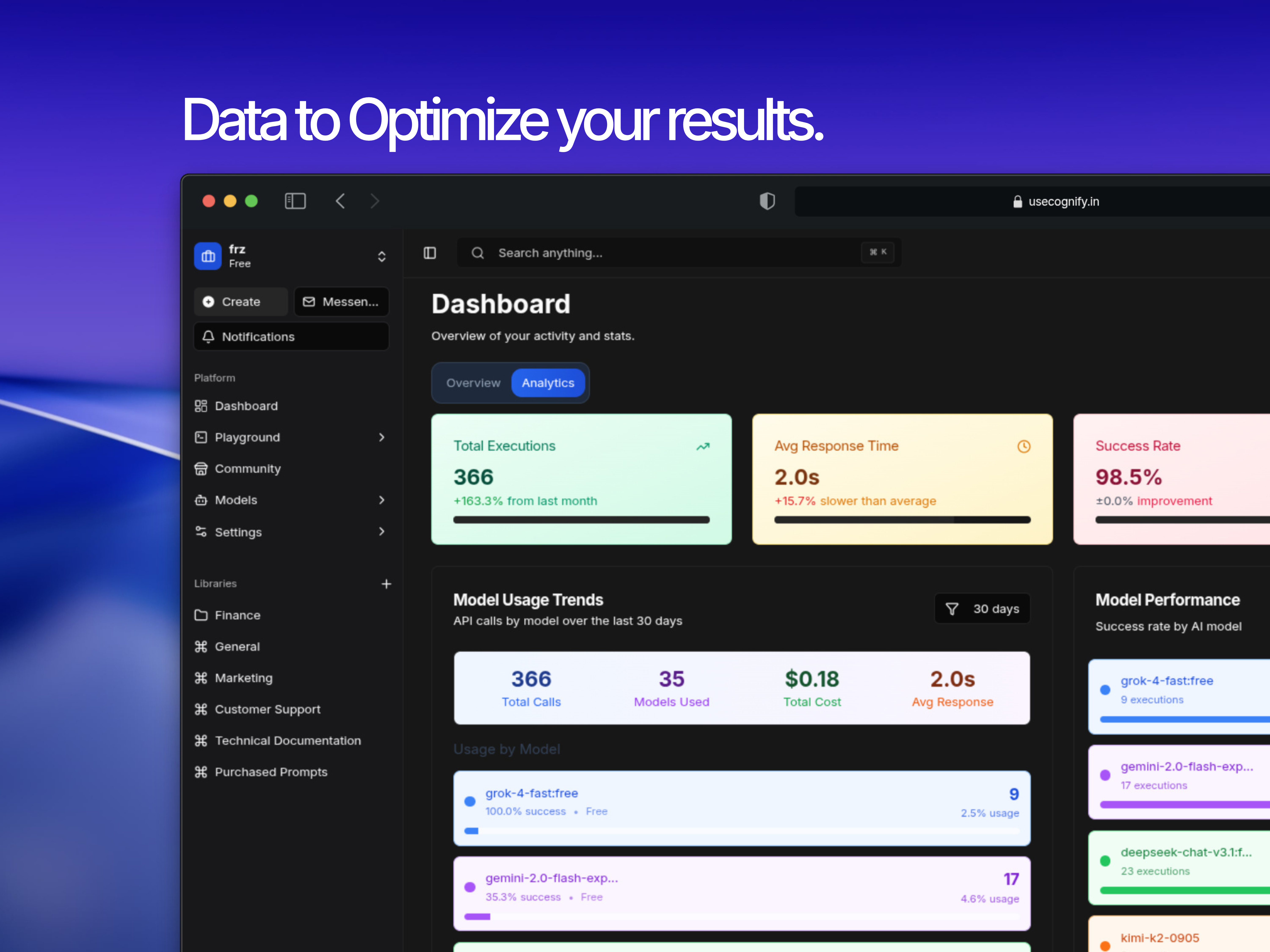 Screenshot 2 of Cognify - AI Prompt Platform