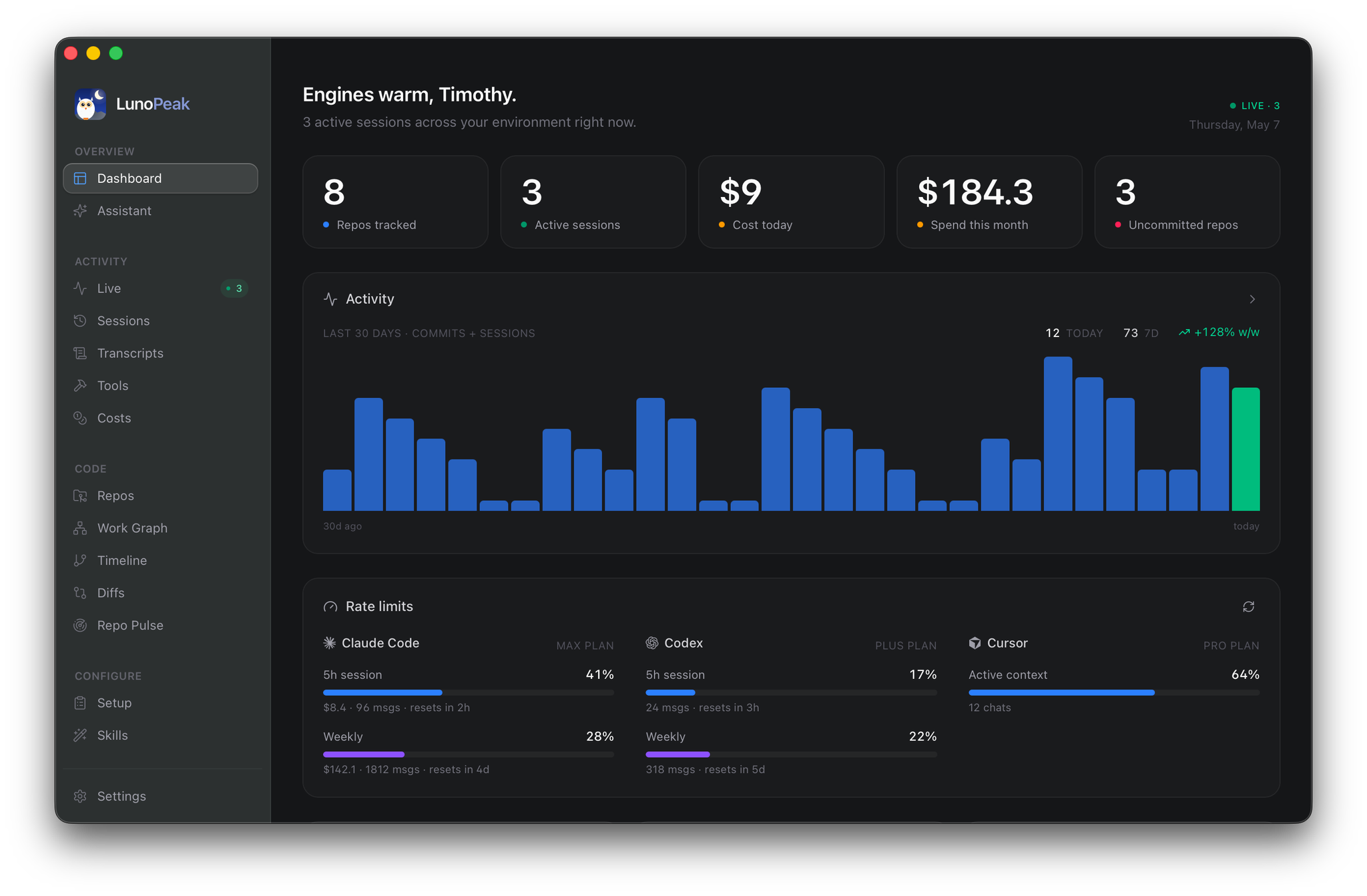 Screenshot 1 of LunoPeak