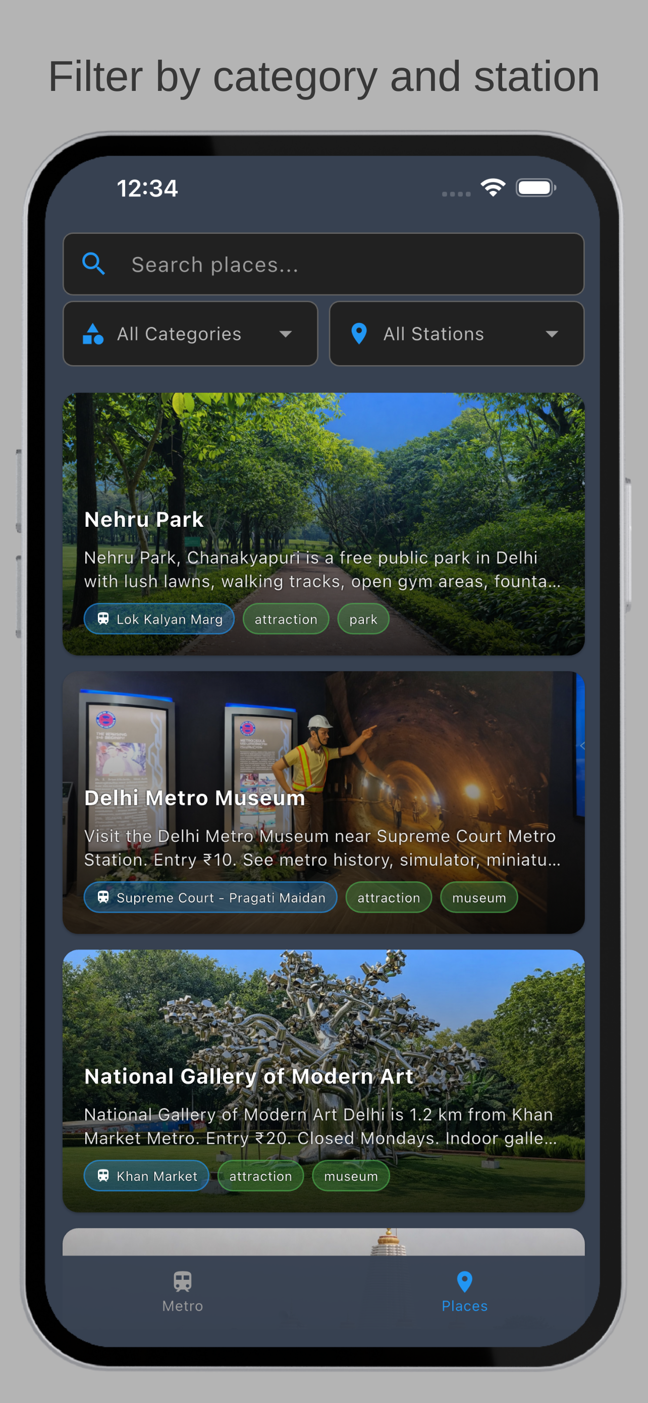 Screenshot 9 of Metro Between Stations – Delhi