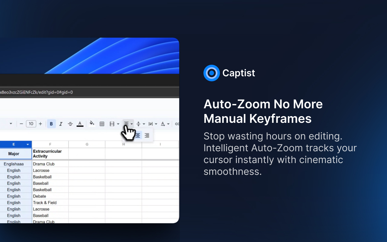 Screenshot 2 of Captist - Screen Recorder & Auto Zoom