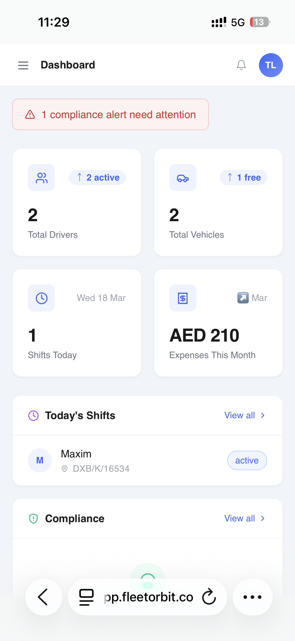 Screenshot 3 of FleetOrbit