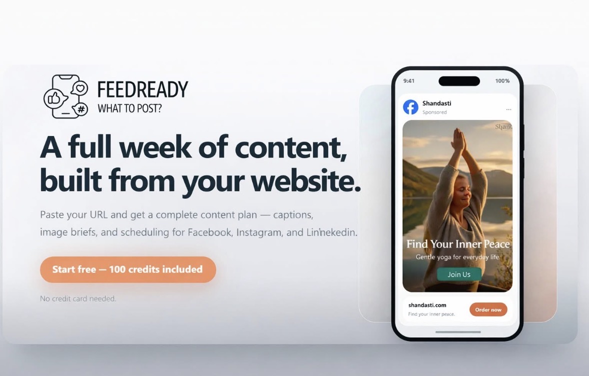 Screenshot 1 of Feedready