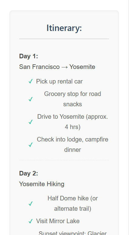 Screenshot 3 of Travel checklist PDF Generator