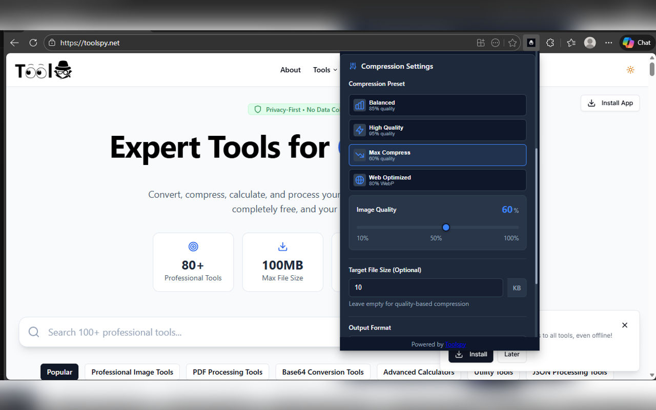 Screenshot 4 of Toolspy