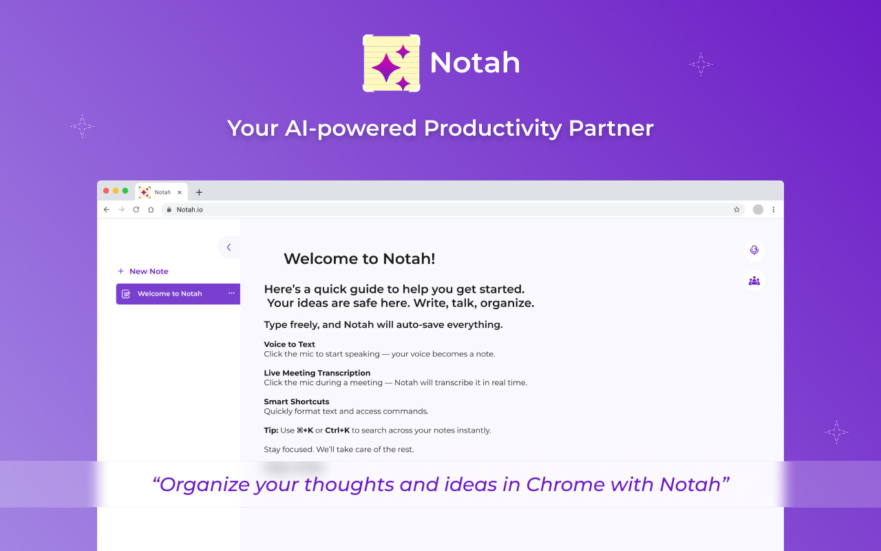 Screenshot 4 of Notah - AI Meeting Notes & Transcription