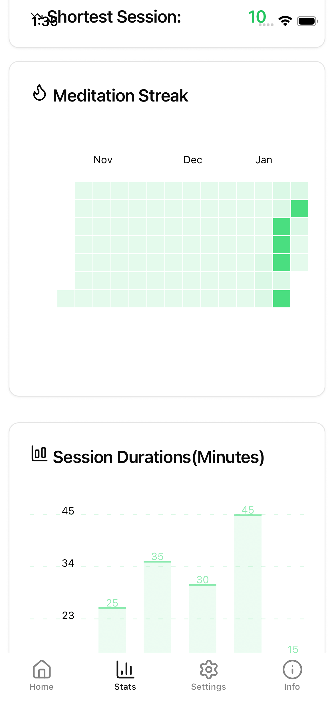 Screenshot 5 of Panda - Meditation Timer