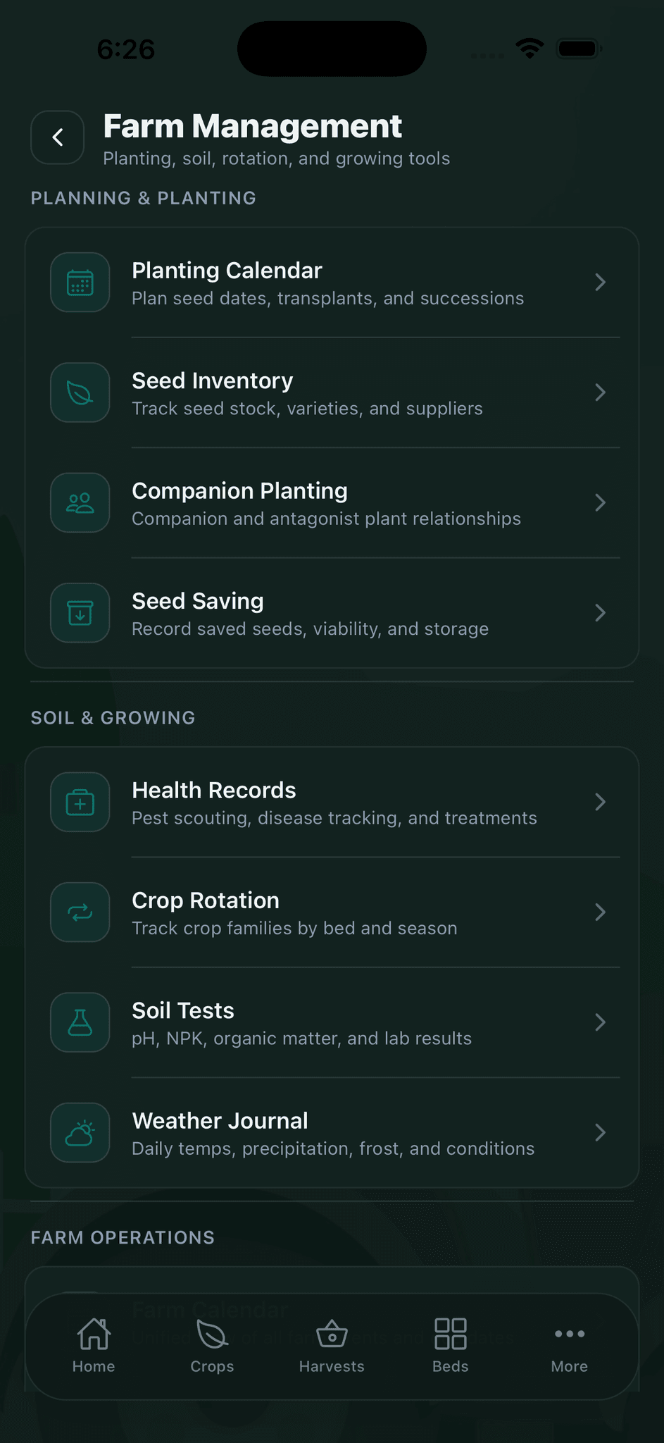 Screenshot 4 of CropsBook