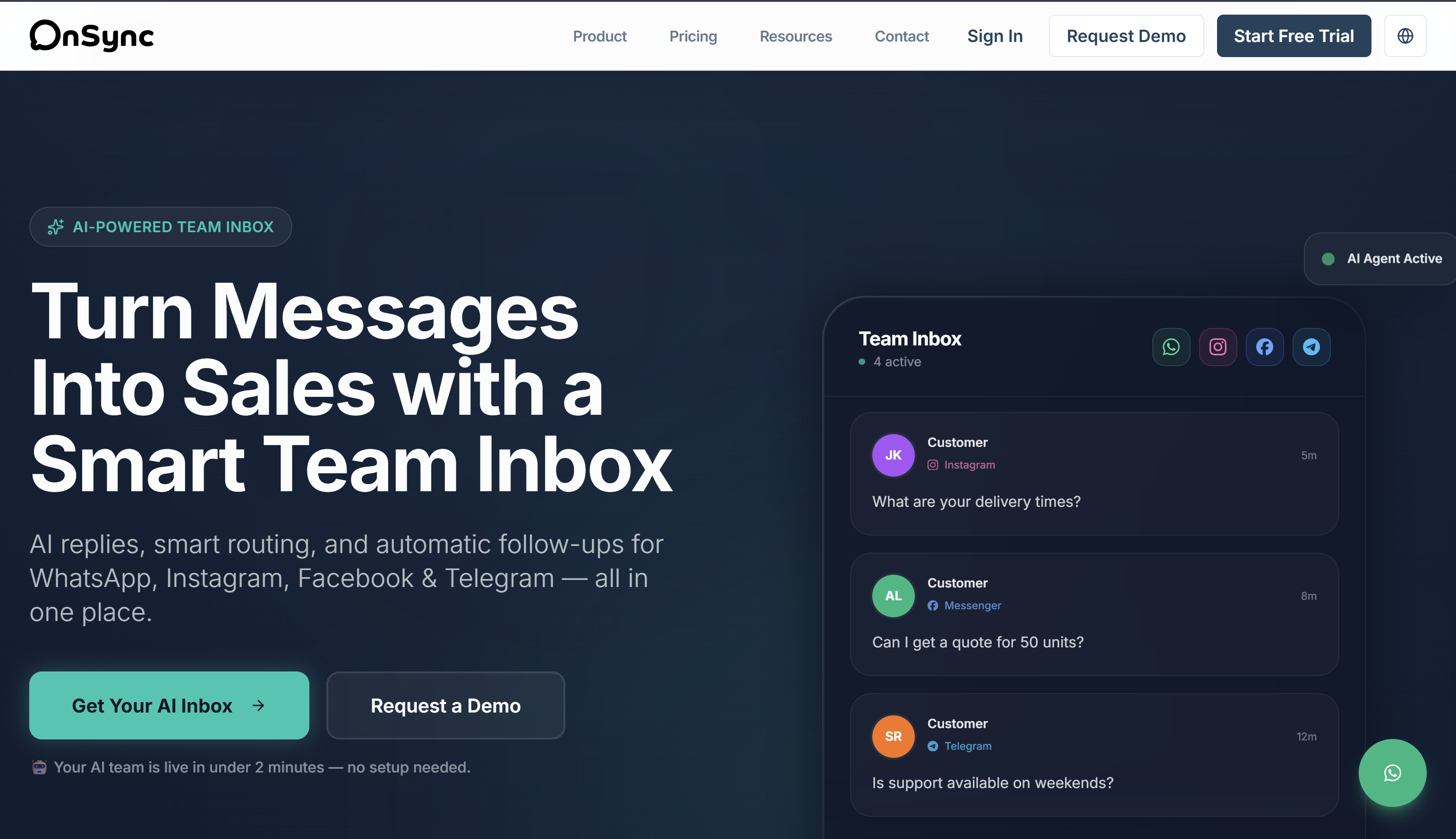 Screenshot 1 of OnSync