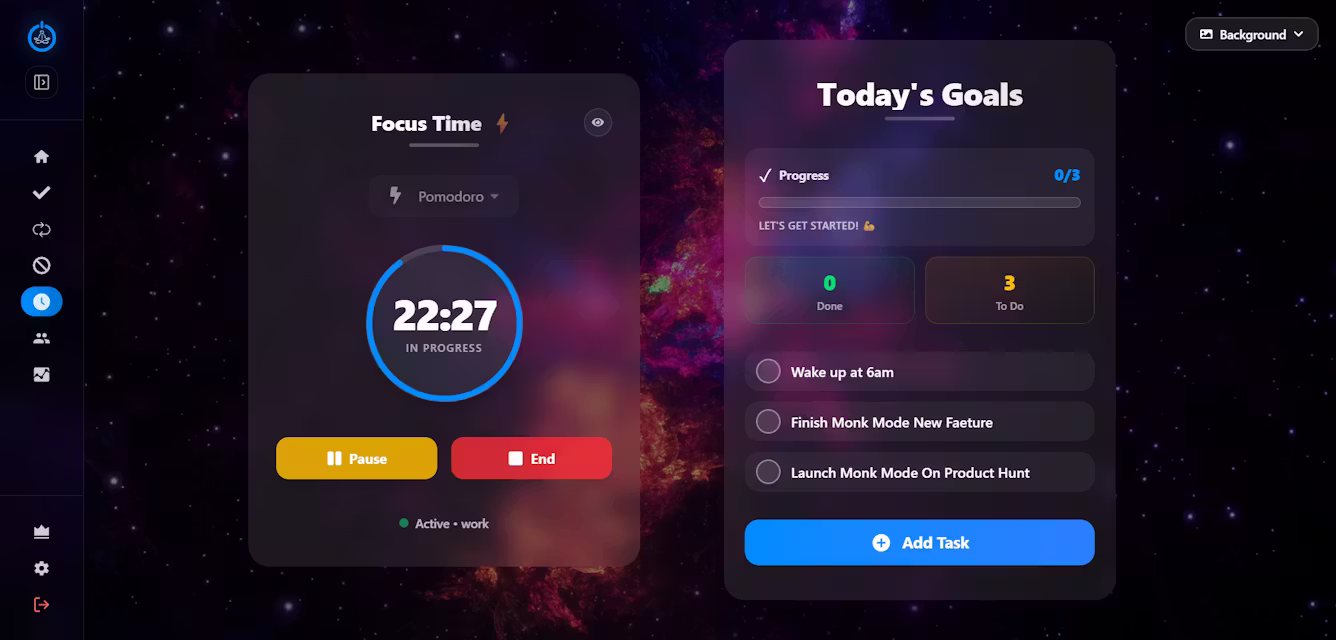 Screenshot 1 of Monk Mode