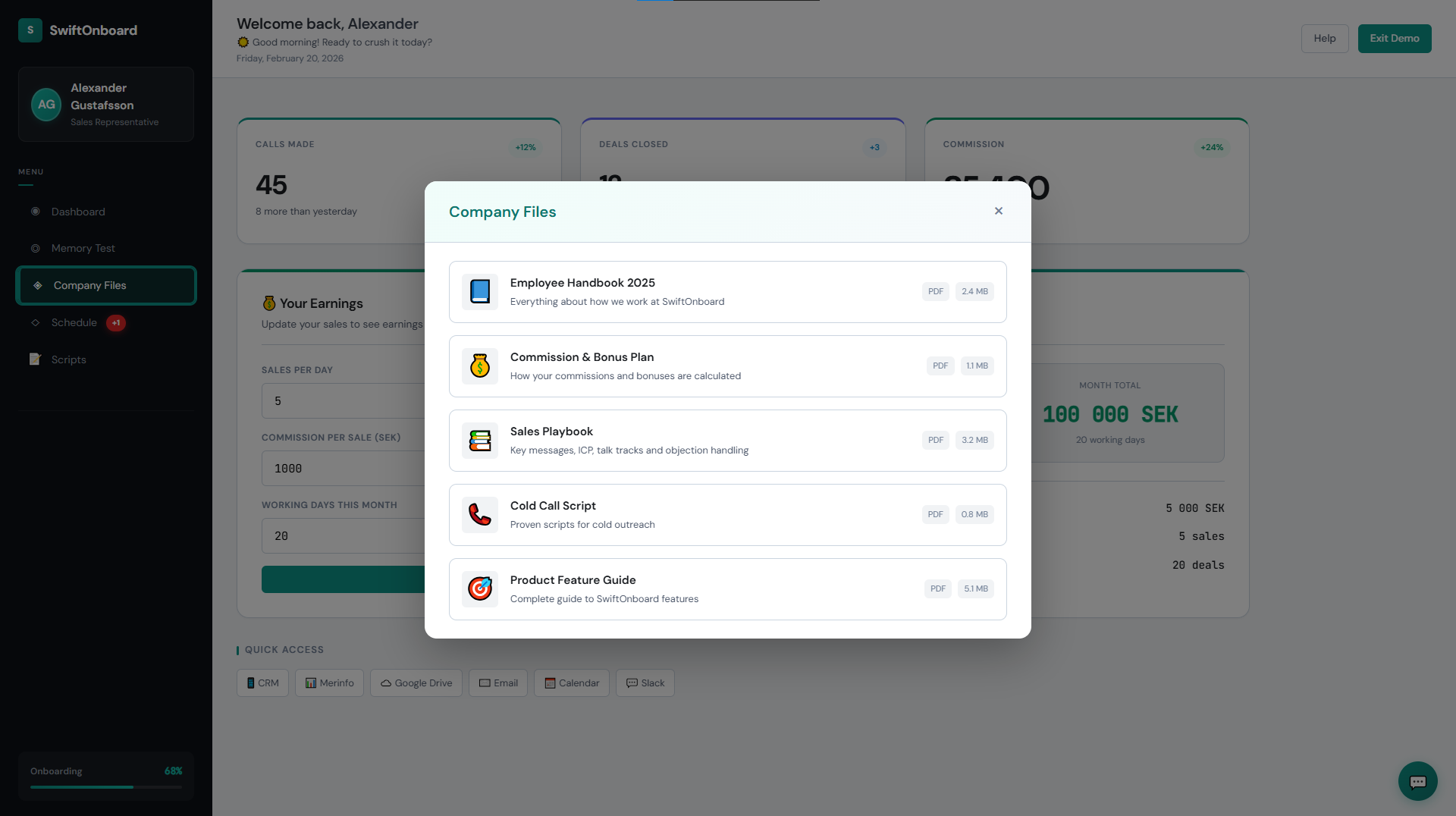 Screenshot 7 of Swiftonboard