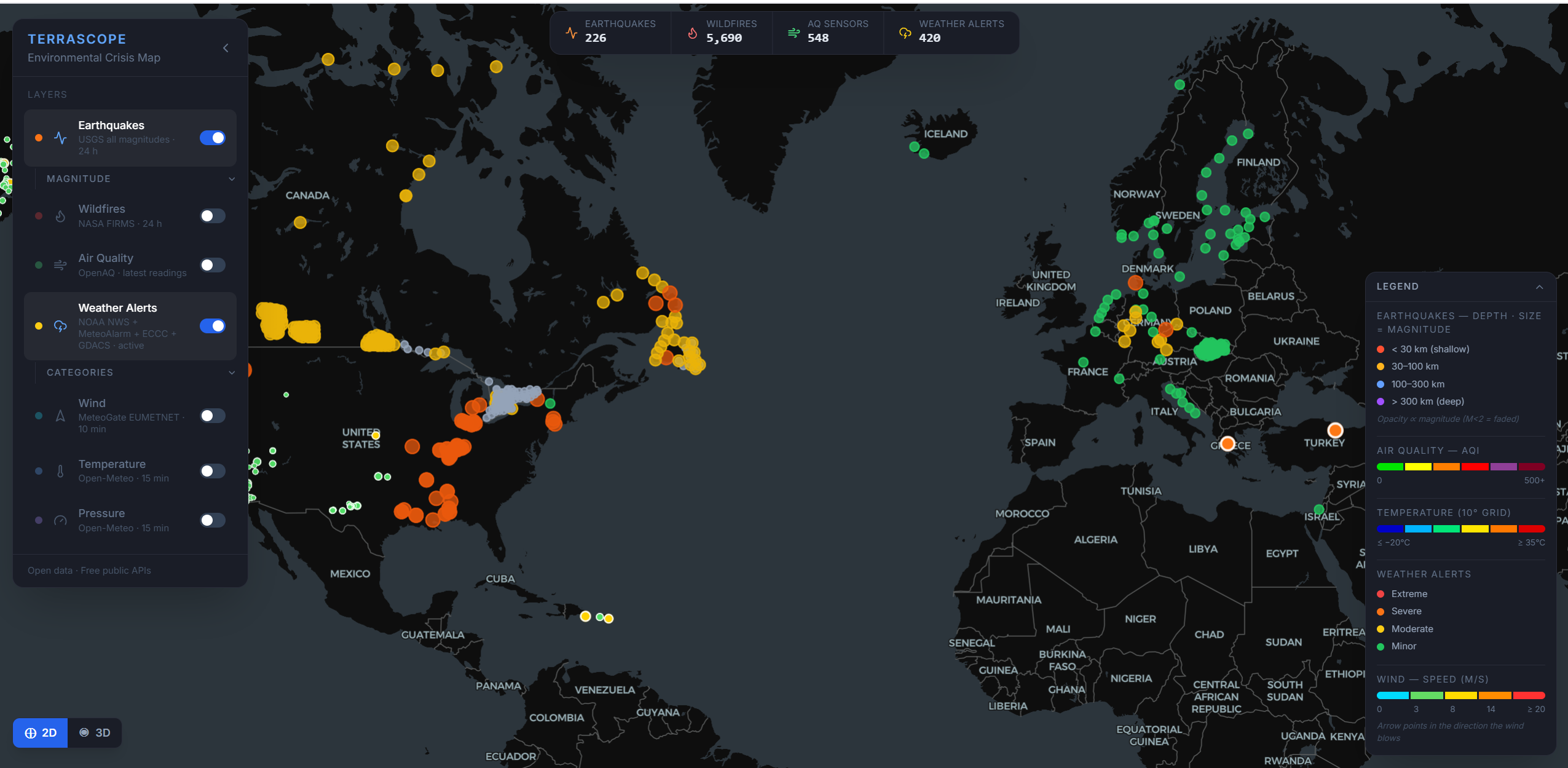 Screenshot 1 of Terrascope 