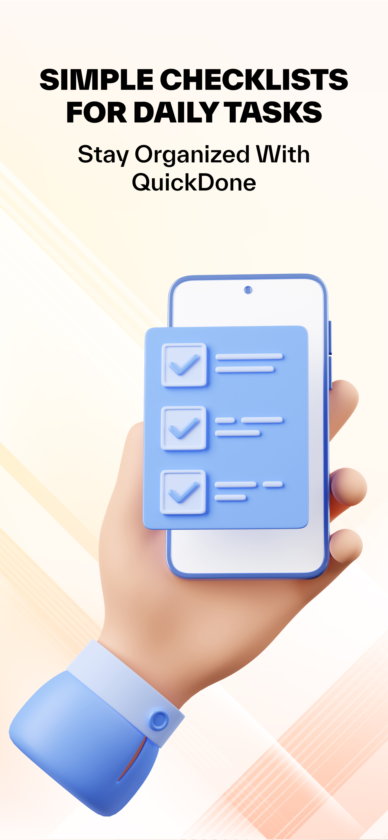 Screenshot 1 of QuickDone: Minimalistic To-Do List