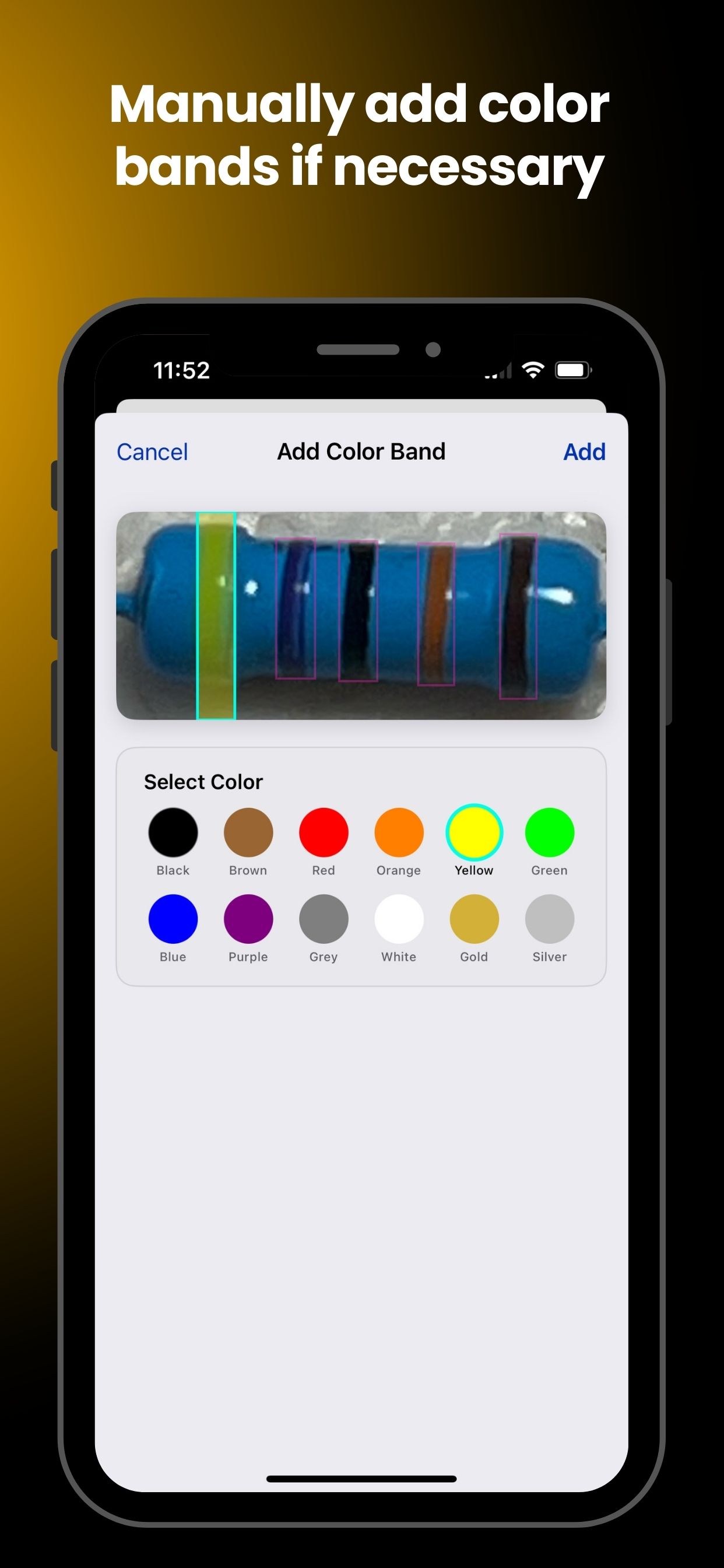 Screenshot 4 of AI Resistor Scanner