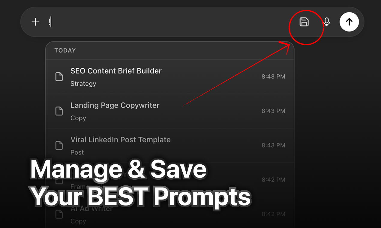 Screenshot 3 of Prompt Library
