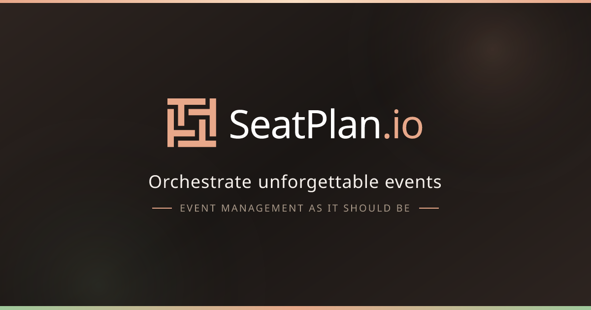 Screenshot 1 of SeatPlan.io