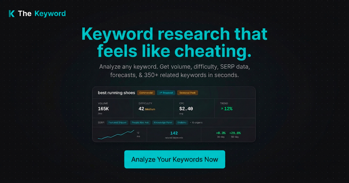 Screenshot 1 of TheKeyword