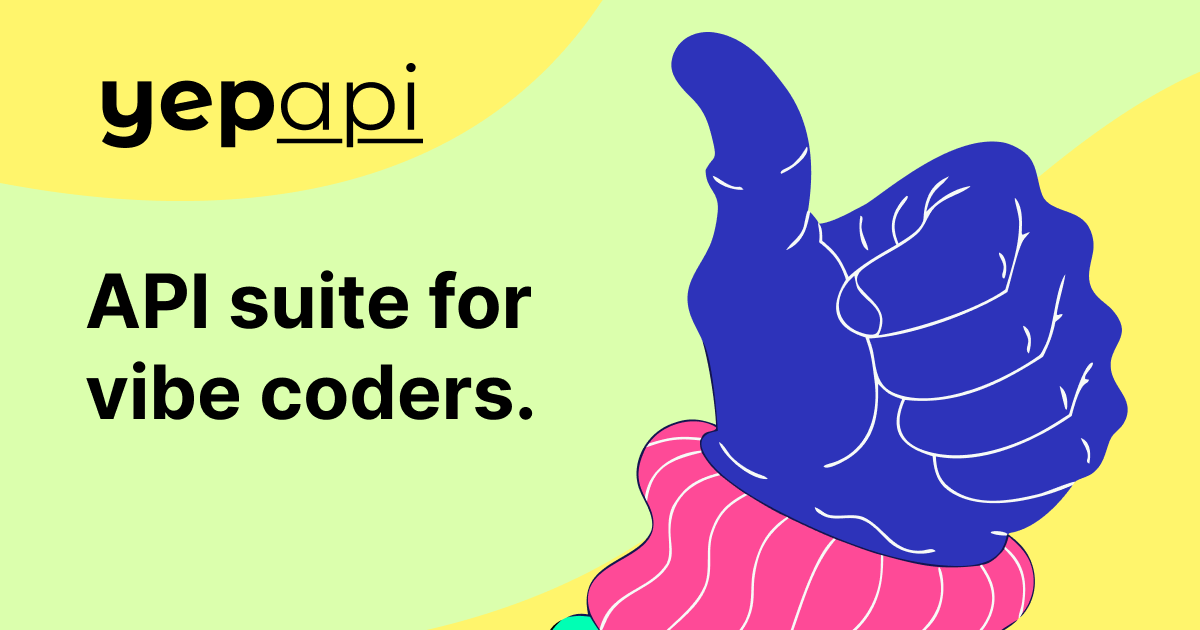 Screenshot 1 of YepAPI