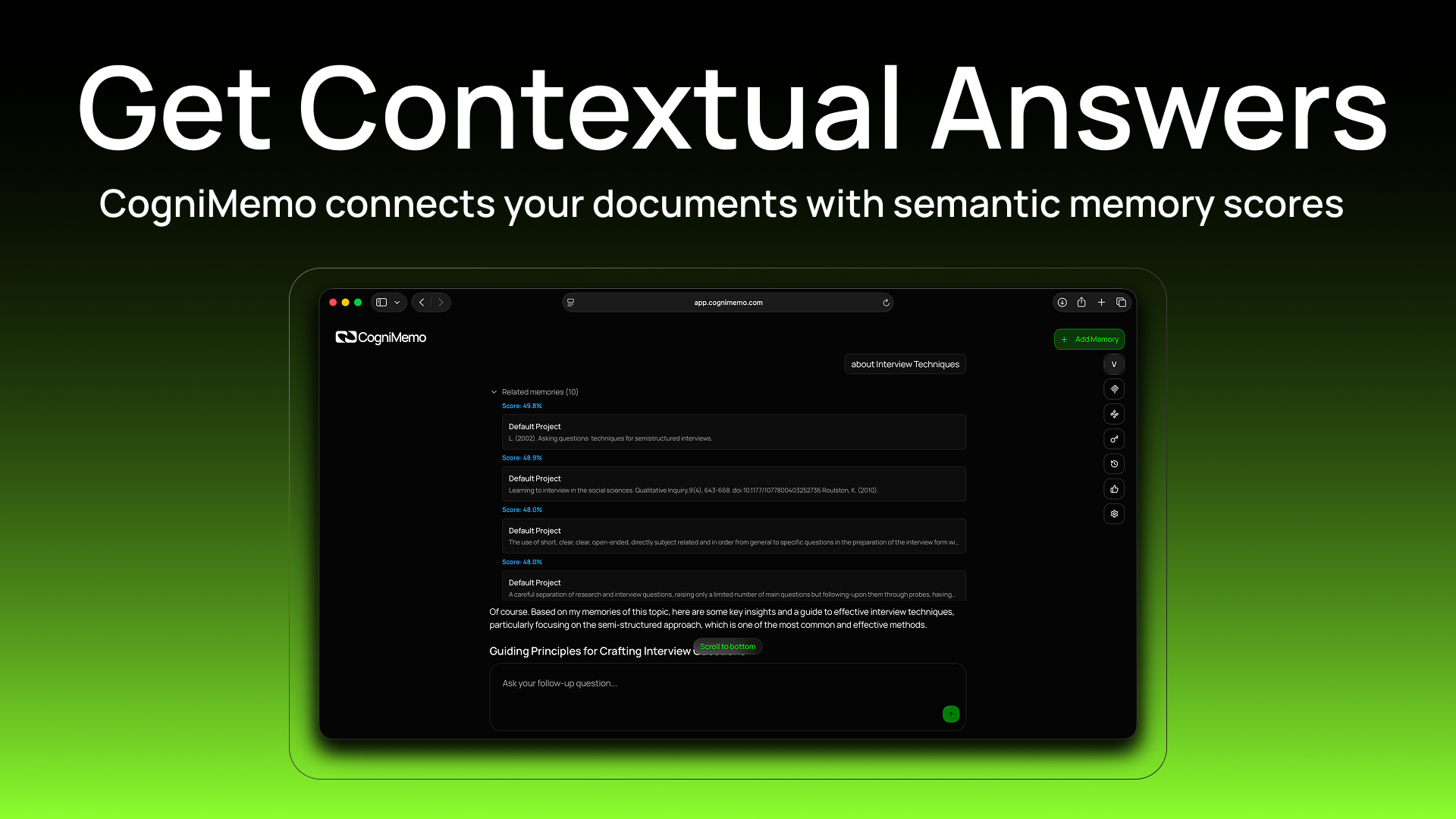 Screenshot 4 of CogniMemo