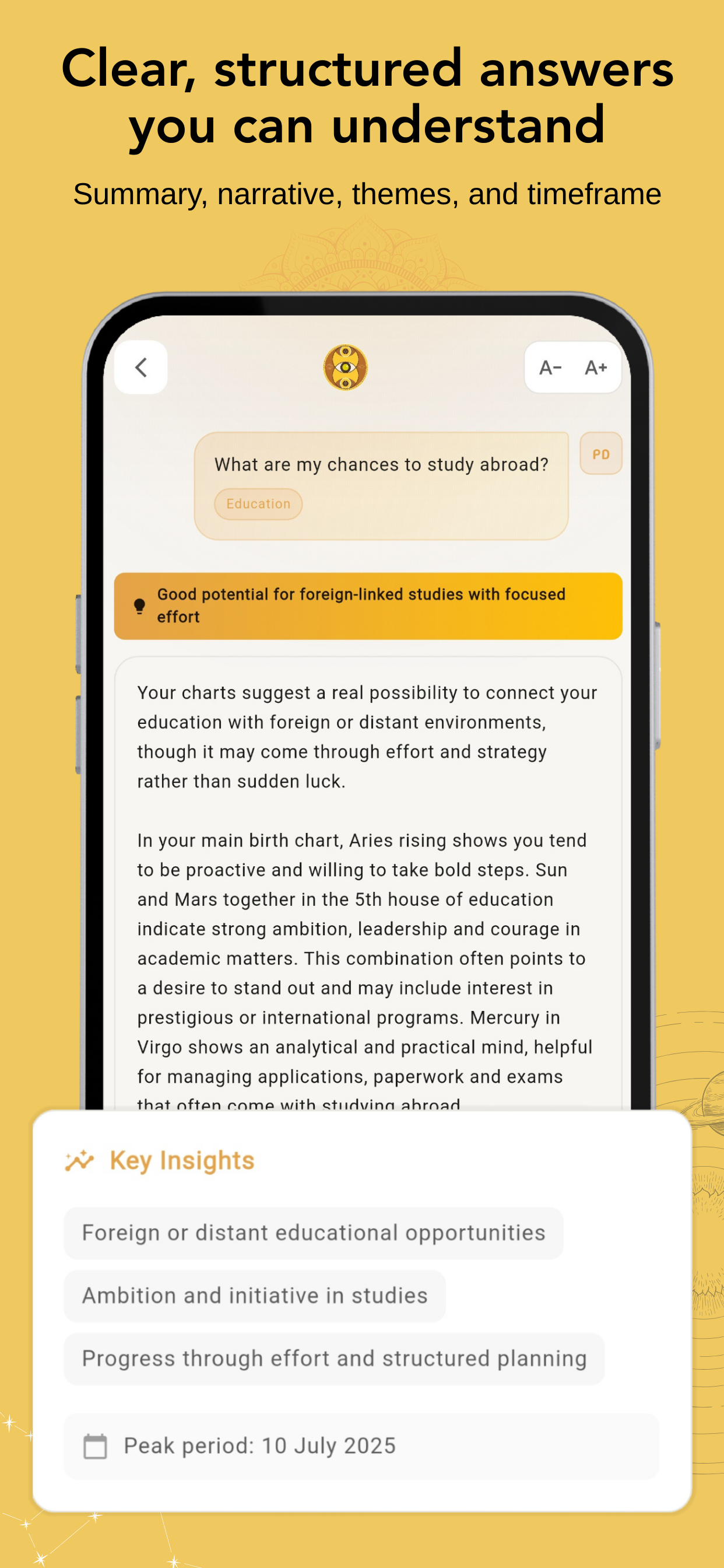 Screenshot 4 of Uttara: Guided Insights