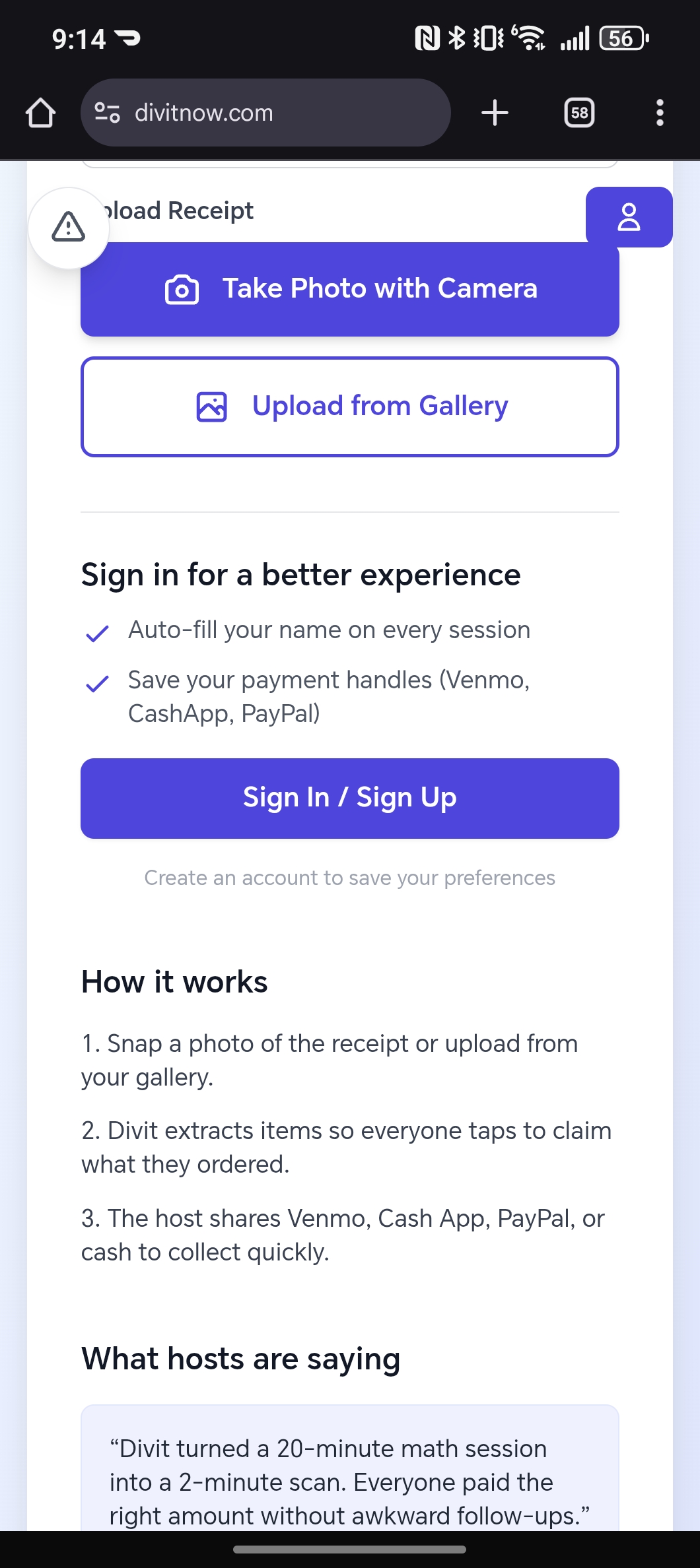 Screenshot 4 of Divit - Easy Bill Splitting in a Snap