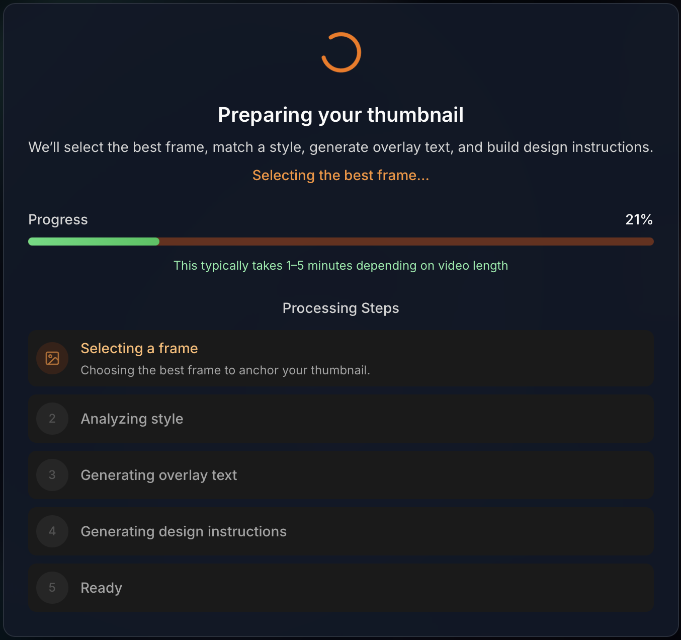 Screenshot 3 of VidSeeds.ai
