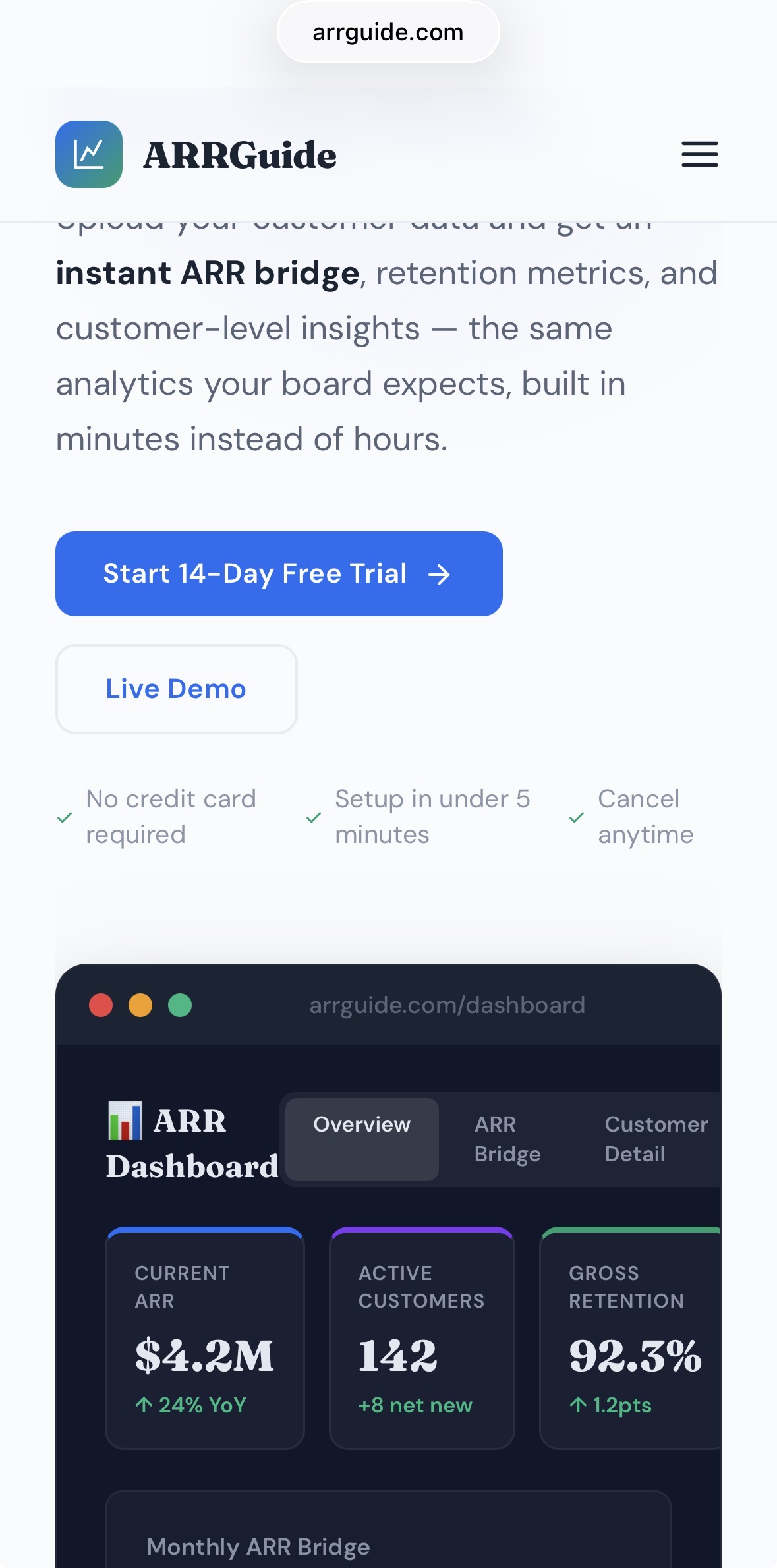 Screenshot 1 of ARRGuide