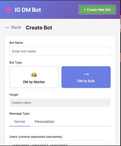 Screenshot 6 of IG DM Bot (Beta)