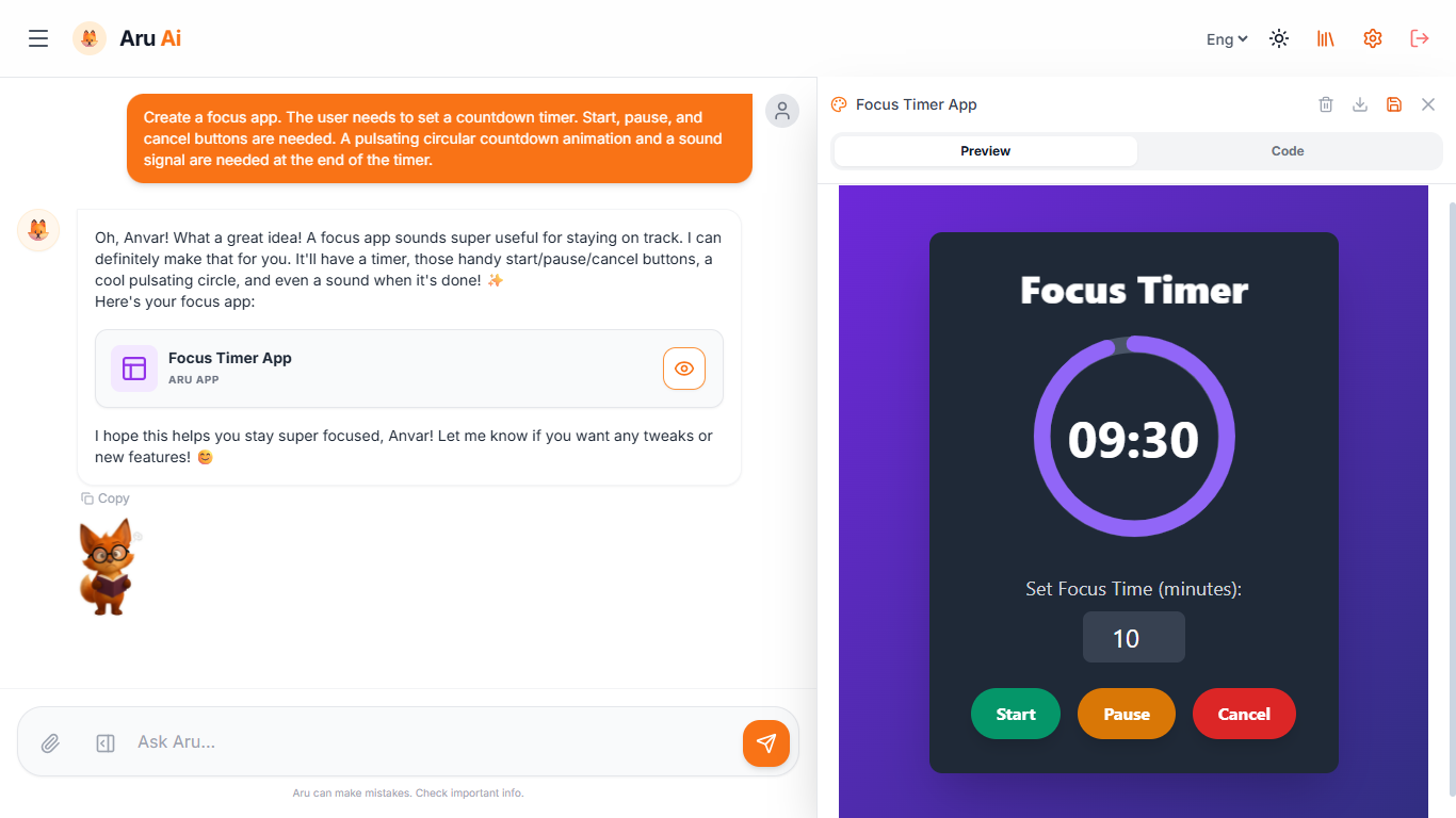 Screenshot 9 of Aru Ai