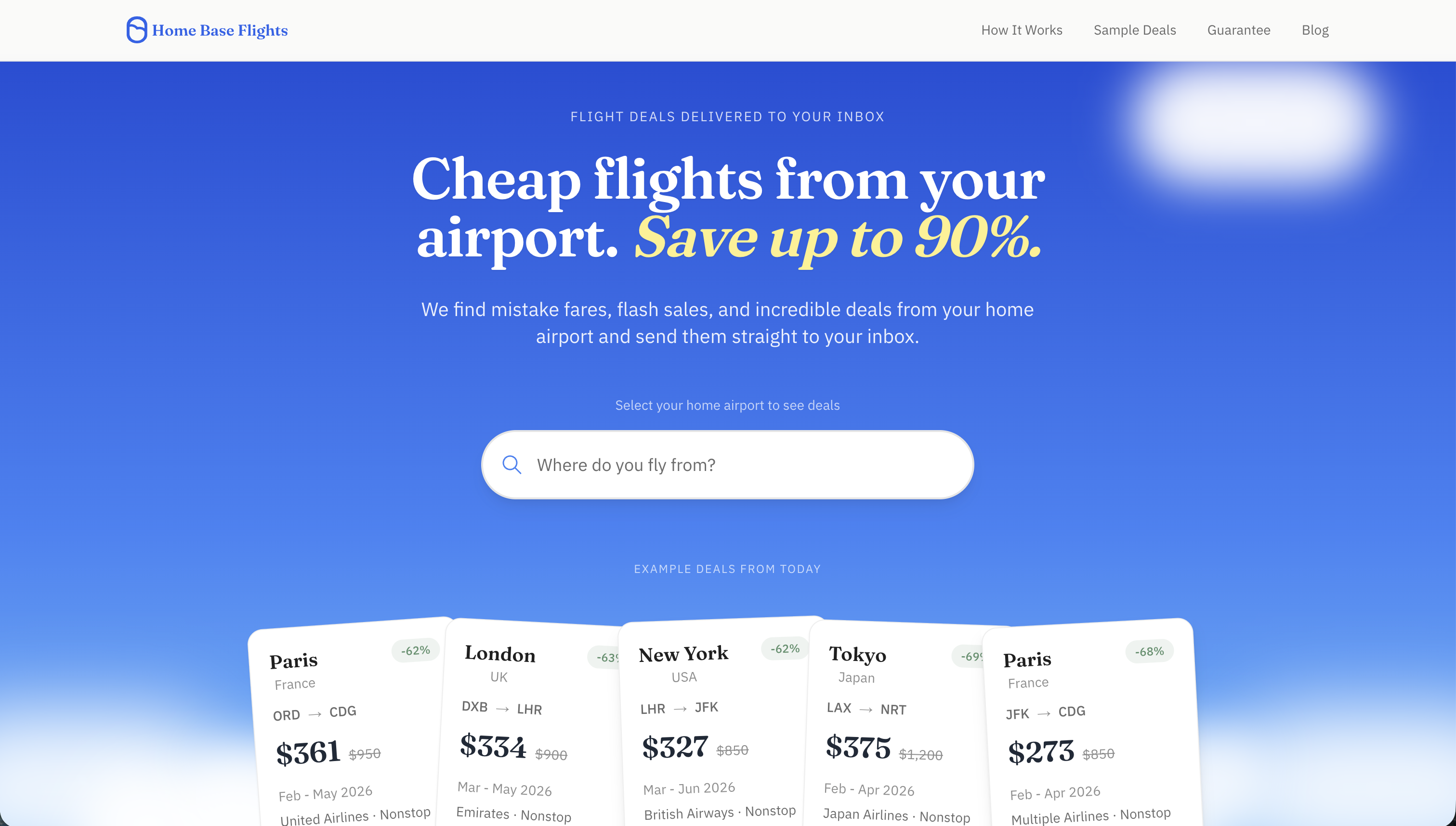 Screenshot 1 of Homebase Flights