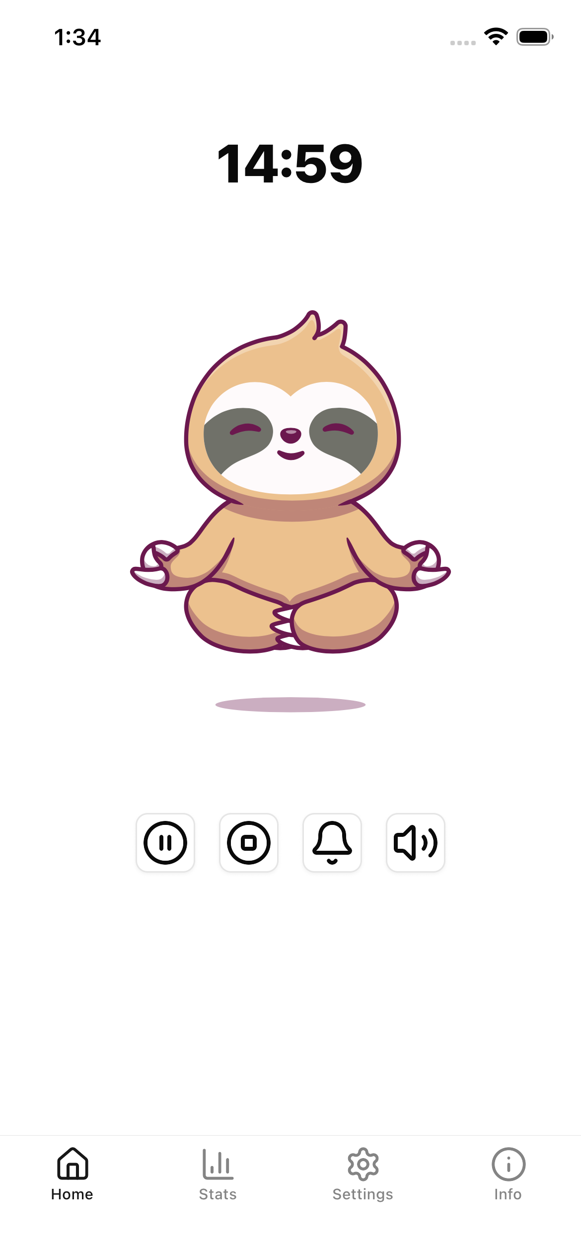 Screenshot 3 of Panda - Meditation Timer