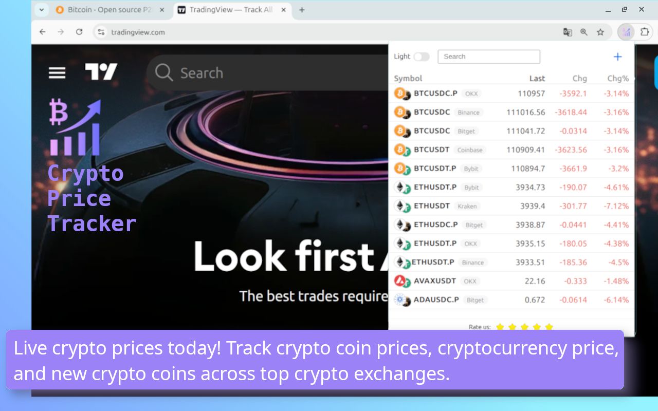 Screenshot 1 of Crypto Prices & PnL Tracker