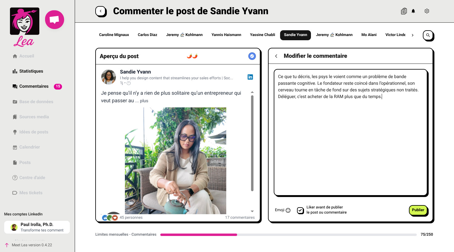 Screenshot 1 of Meet Lea