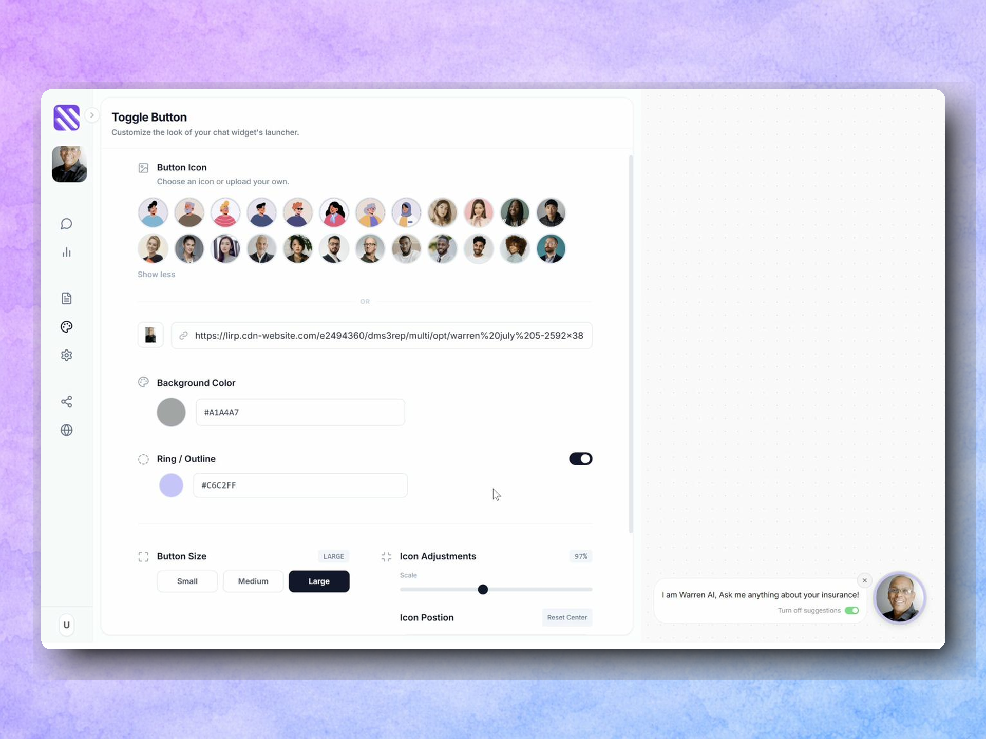 Screenshot 3 of SmushChat AI Chatbot Agent Builder