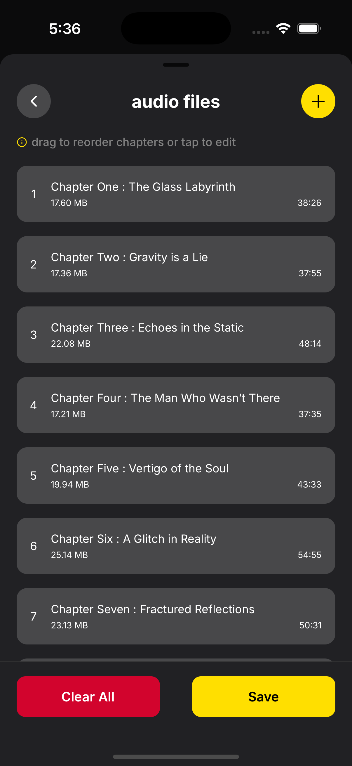 Screenshot 1 of M4Bindr