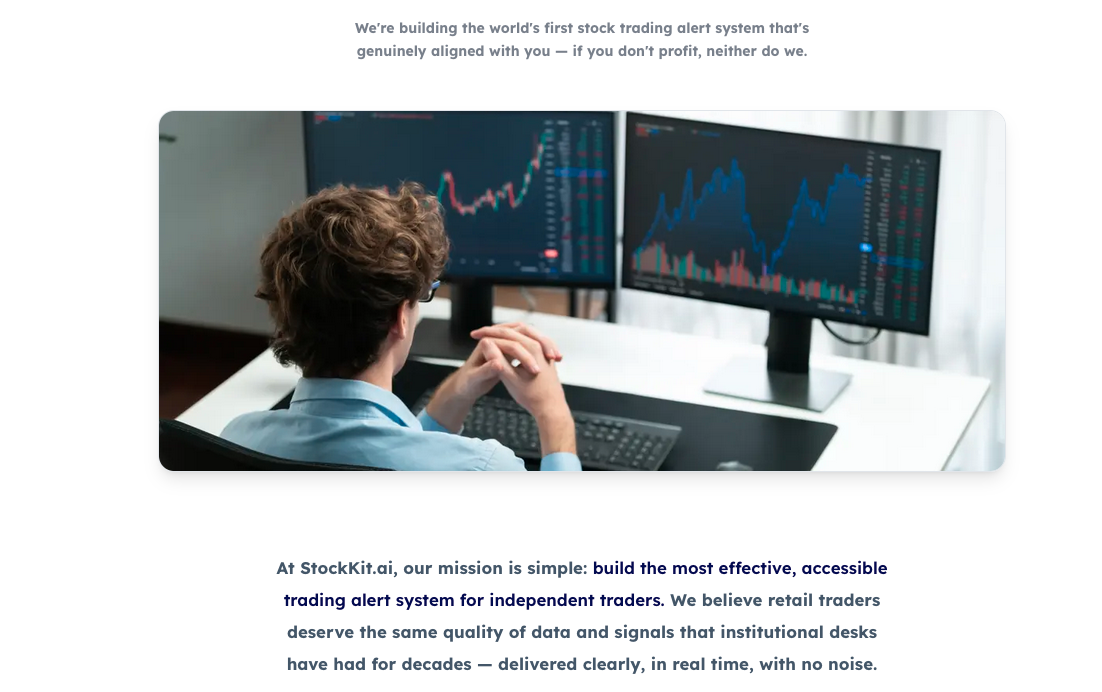 Screenshot 1 of STOCKKIT.AI