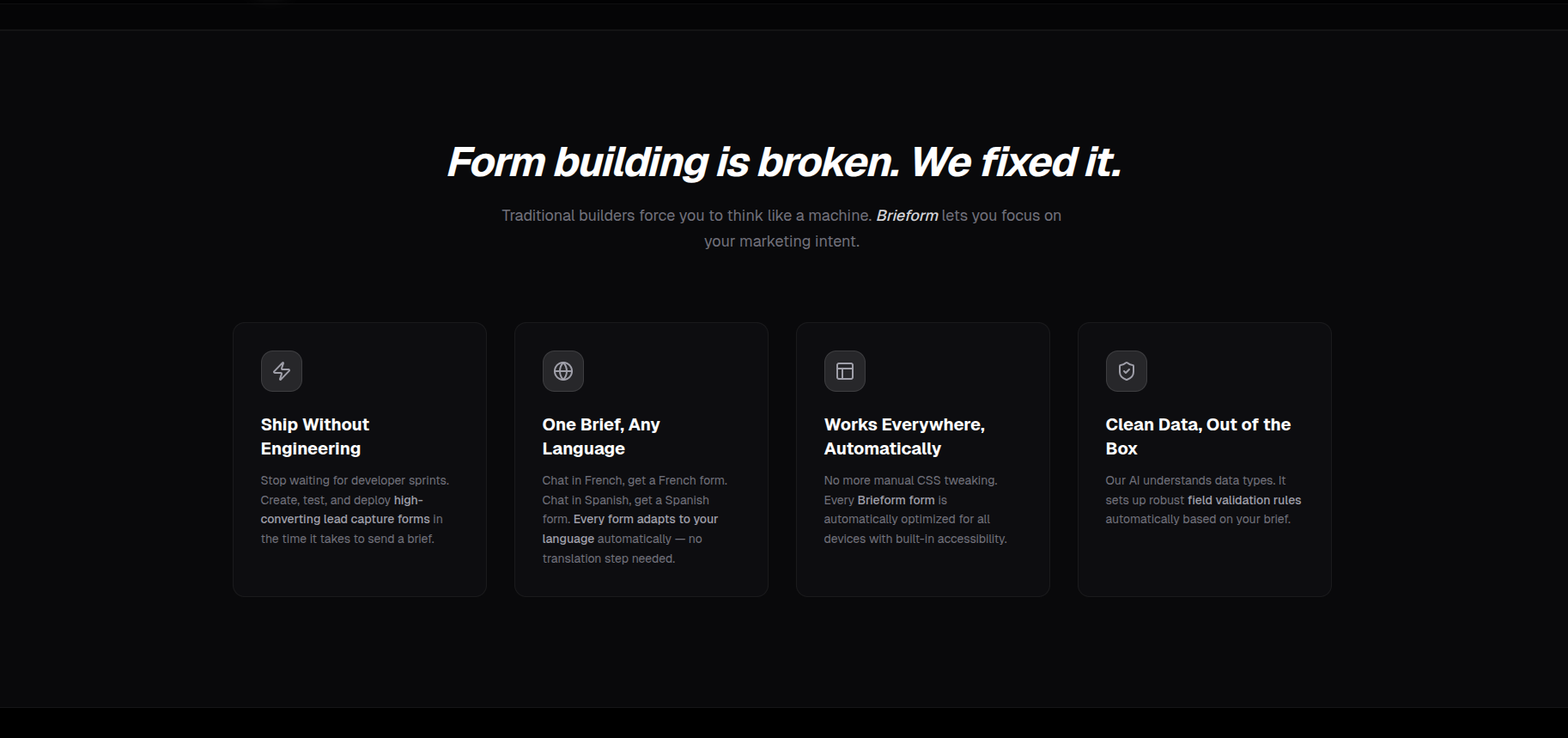 Screenshot 4 of Brieform