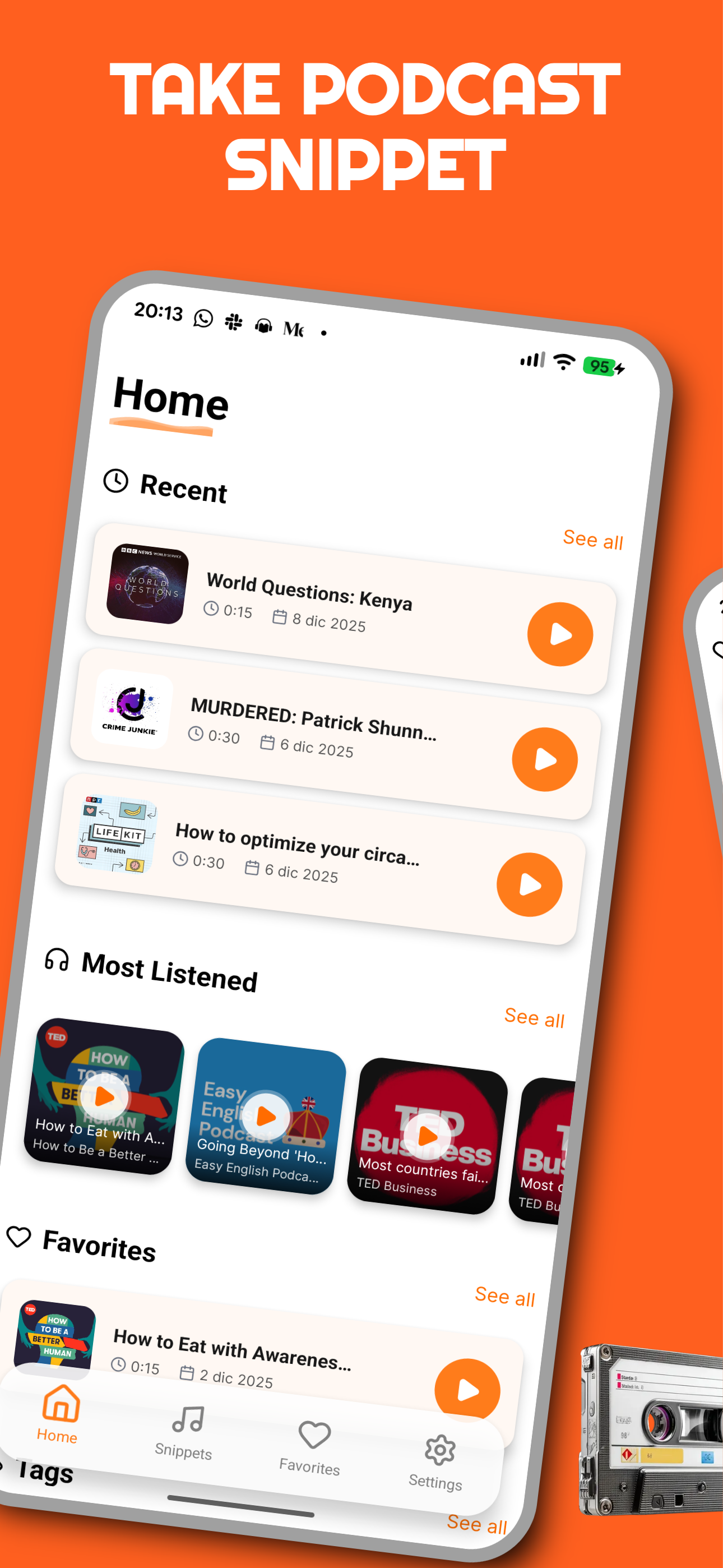 Screenshot 1 of Podclip